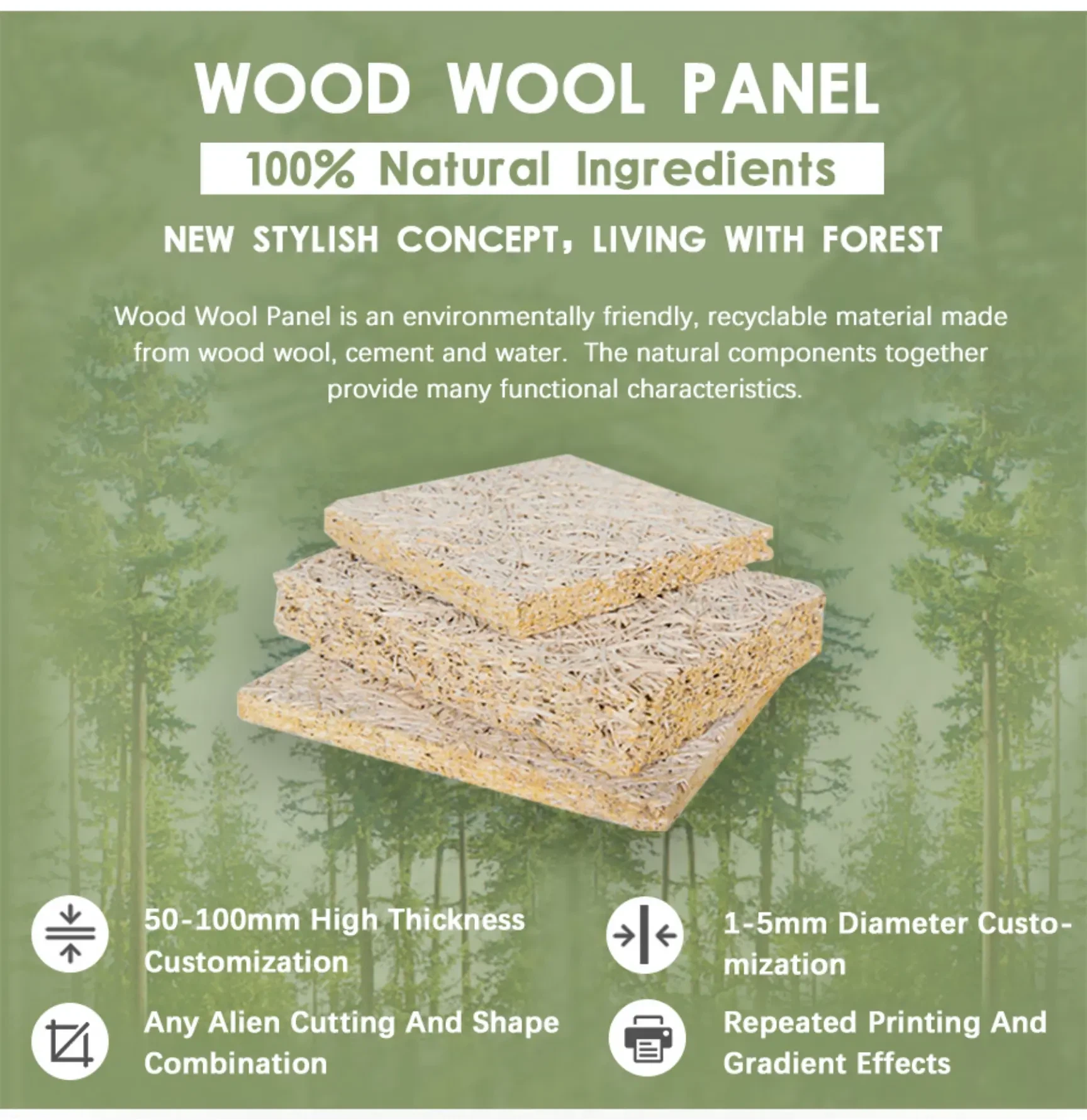 China wood wool